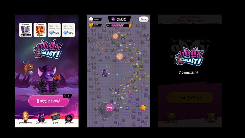 Suviver Oogy game UI