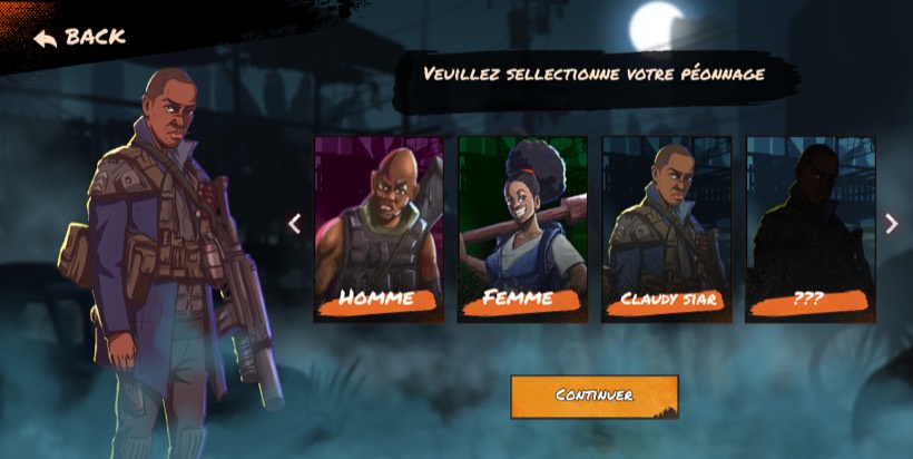 Voudoo game UI